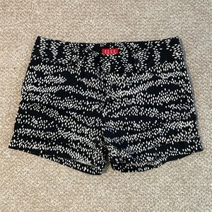 Elle Black & White Shorts